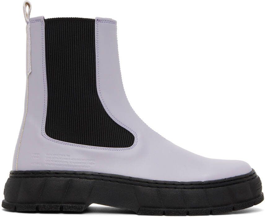 Virón Purple 1997 Chelsea Boots - Picture 5