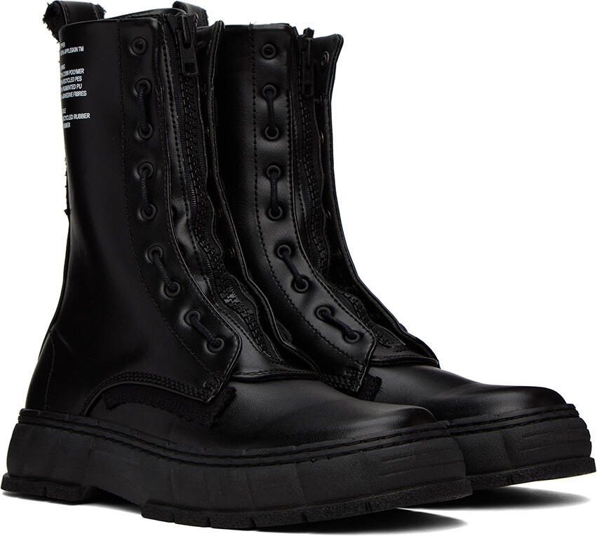 Virón Black 1992Z Black Apple Boots - Picture 2