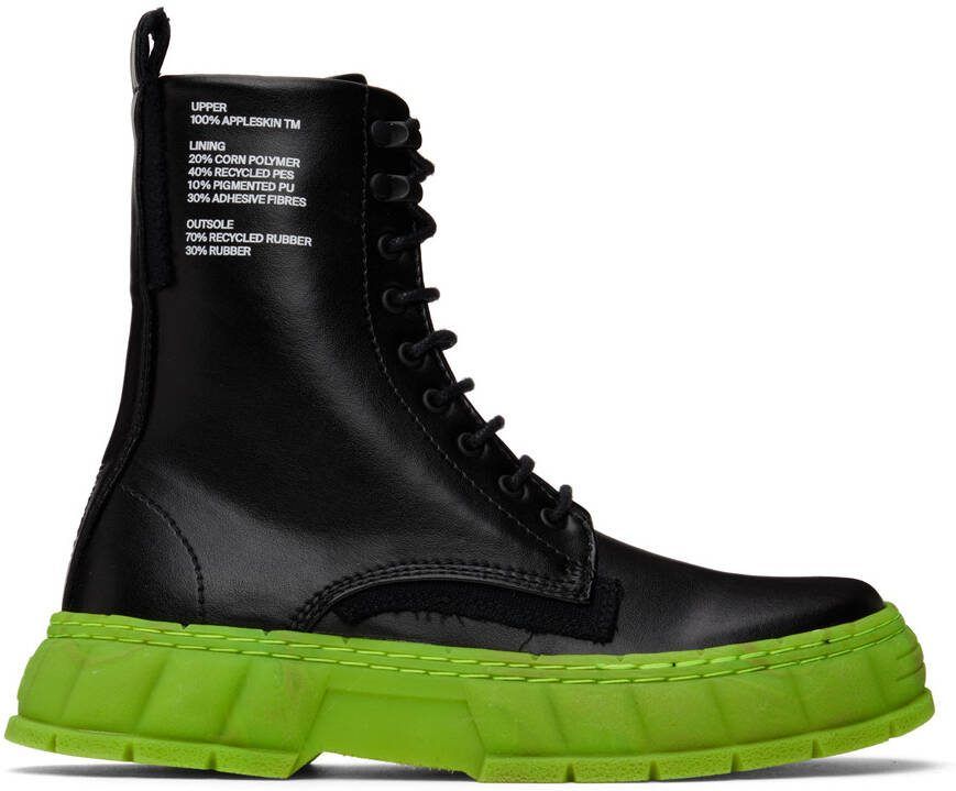 Virón Black  Green 1992 Boots - Picture 4