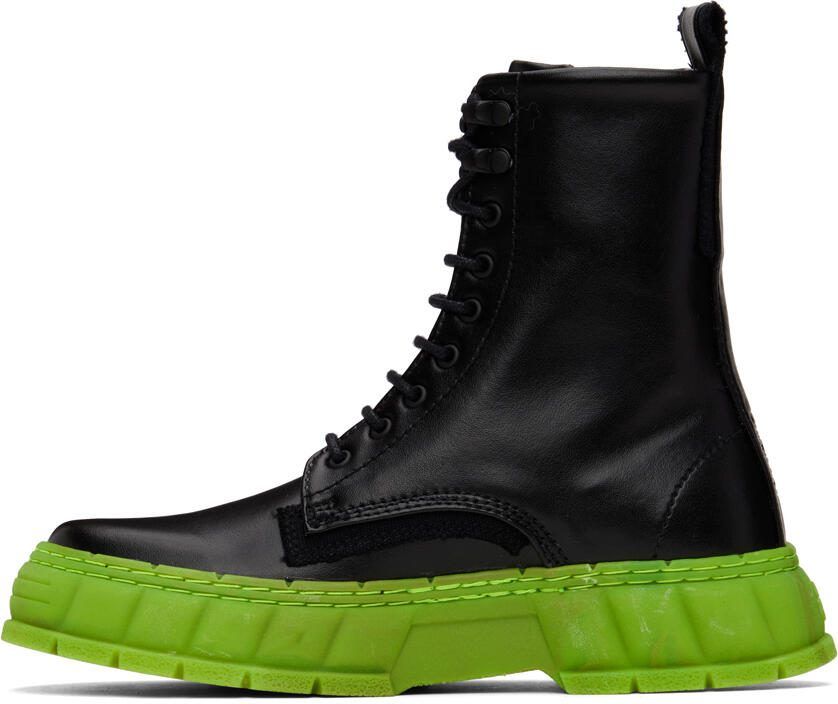 Virón Black  Green 1992 Boots - Picture 2