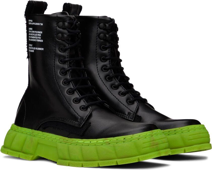 Virón Black  Green 1992 Boots - Picture 3