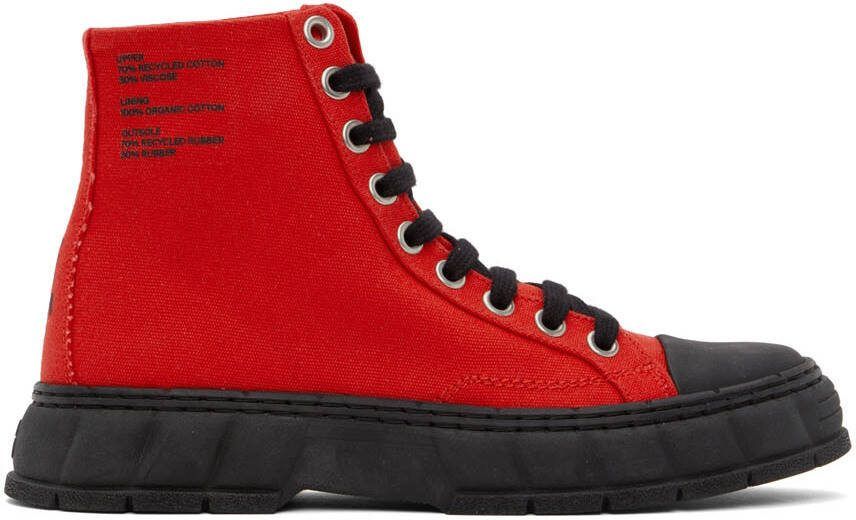 Virón SSENSE Exclusive Red 1982 Sneakers - Picture 5