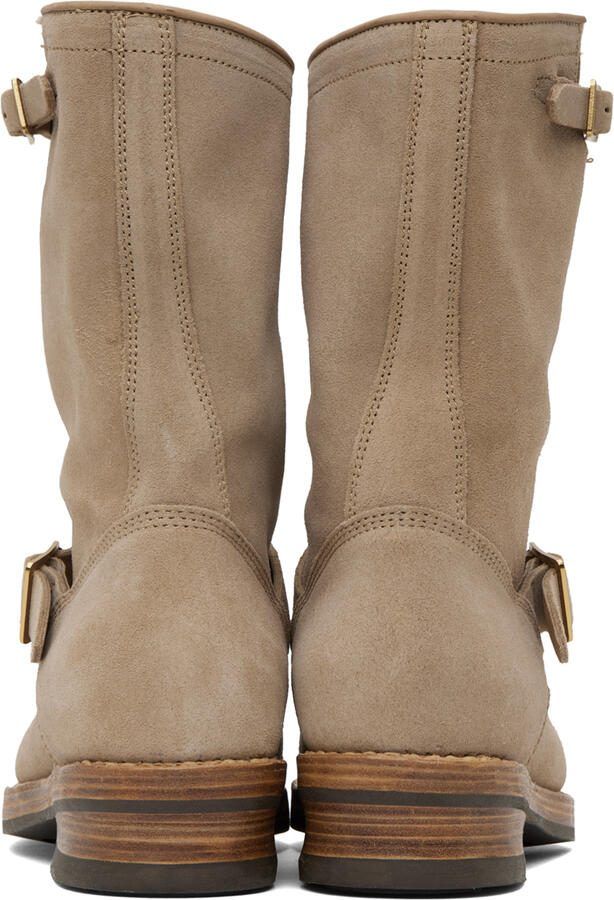 Visvim Beige T.W.O. Boots - Picture 5