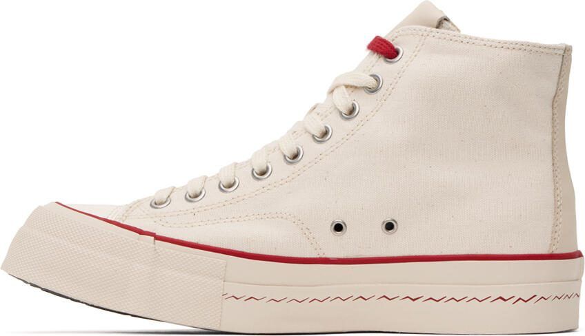 Visvim Off-White Skagway Hi Patten Sneakers - Picture 3