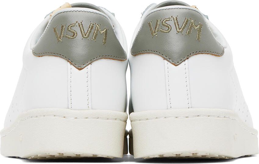 Visvim White  Gray Corda-Folk Sneakers