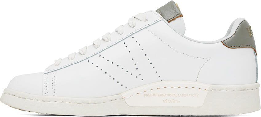 Visvim White  Gray Corda-Folk Sneakers - Picture 3