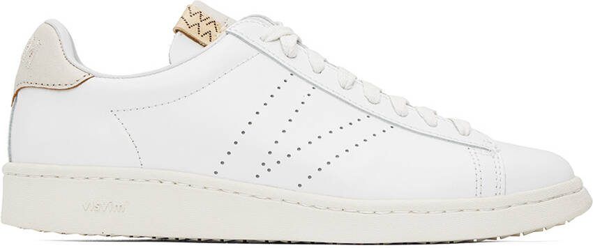 Visvim White Corda-Folk Sneakers - Picture 4