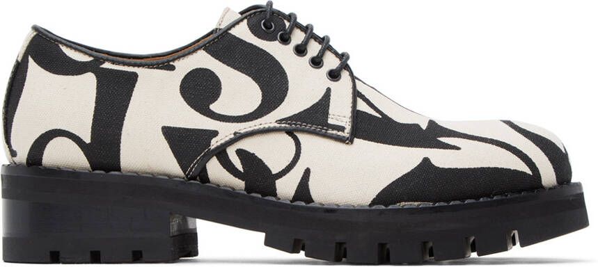 Vivienne Westwood Off-White  Black New Utility Derbys - Picture 3
