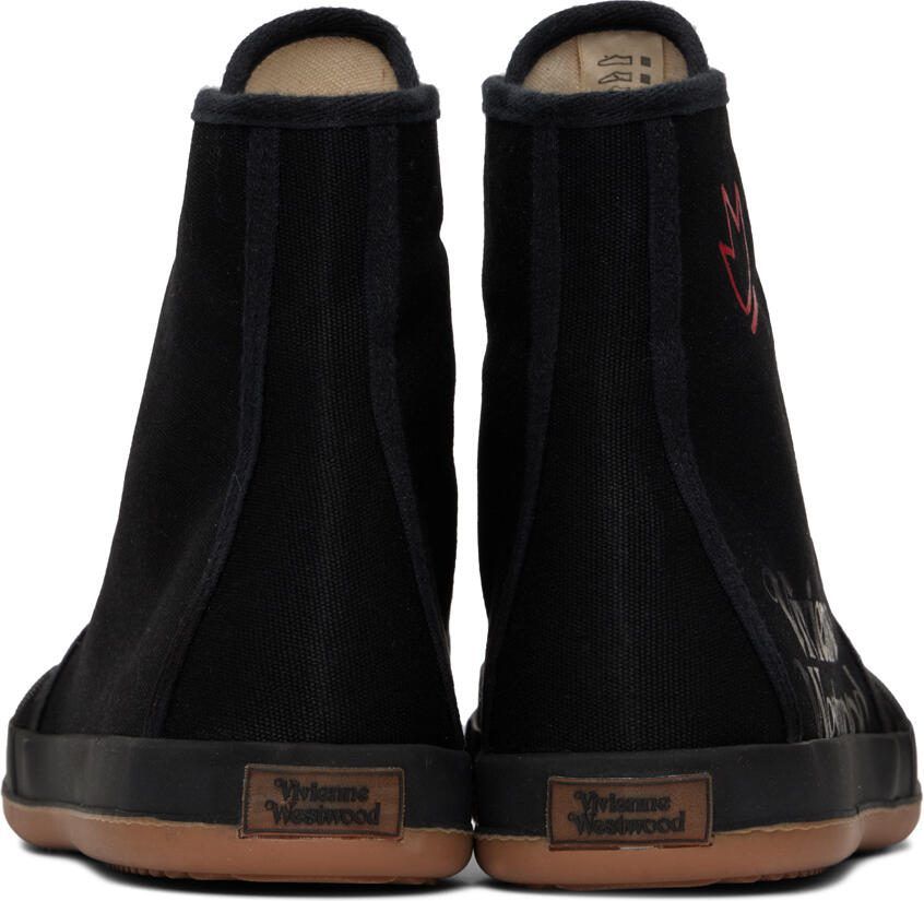 Vivienne Westwood Black Animal Gym Sneakers