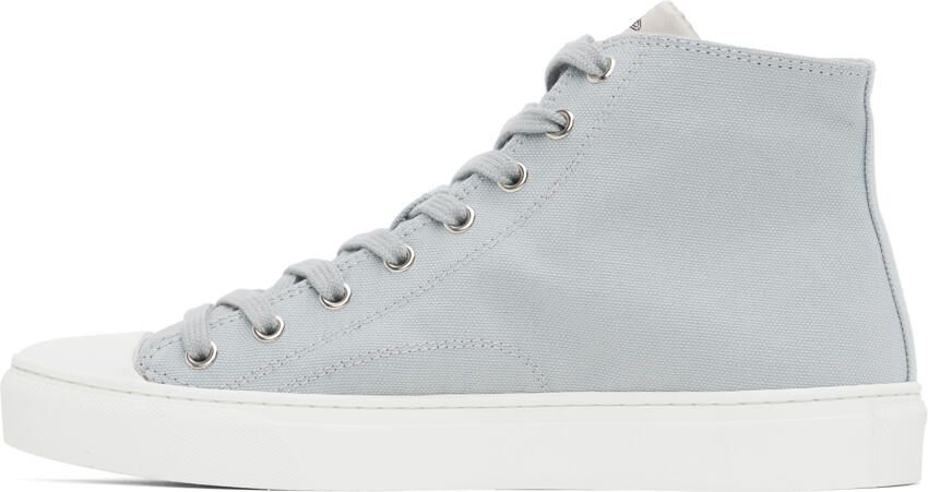 Vivienne Westwood Blue Plimsoll High Top Sneakers - Picture 2