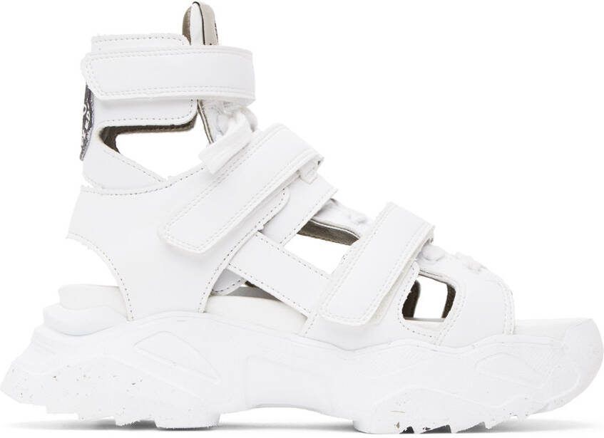 Vivienne Westwood White Romper Sandals - Picture 5