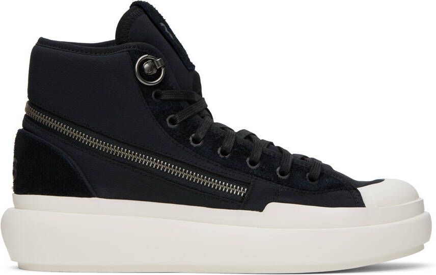 Y-3 Black Ajatu Court Sneakers - Picture 5
