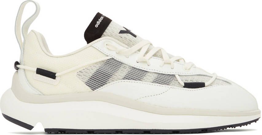 Y-3 White  Black Shiku Run Sneakers