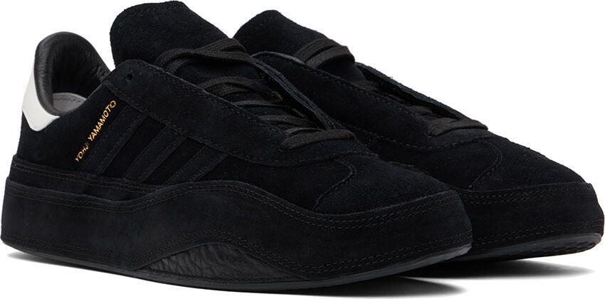 Y-3 Black Gazelle Sneakers - Picture 2
