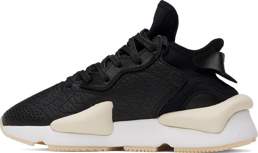 Y-3 Black Kaiwa Sneakers - Picture 4