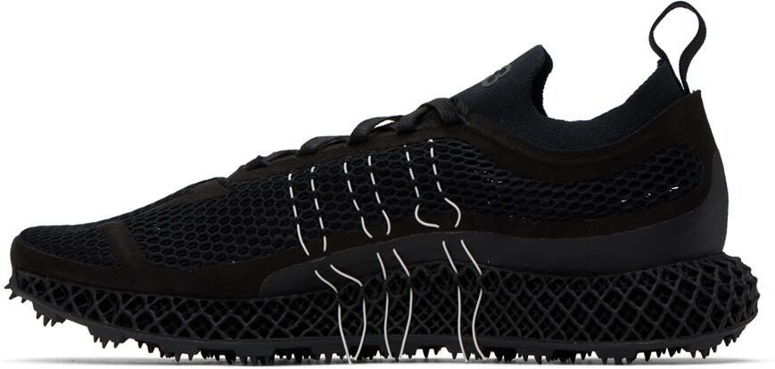 Y-3 Black Runner 4D Halo Sneakers - Picture 3