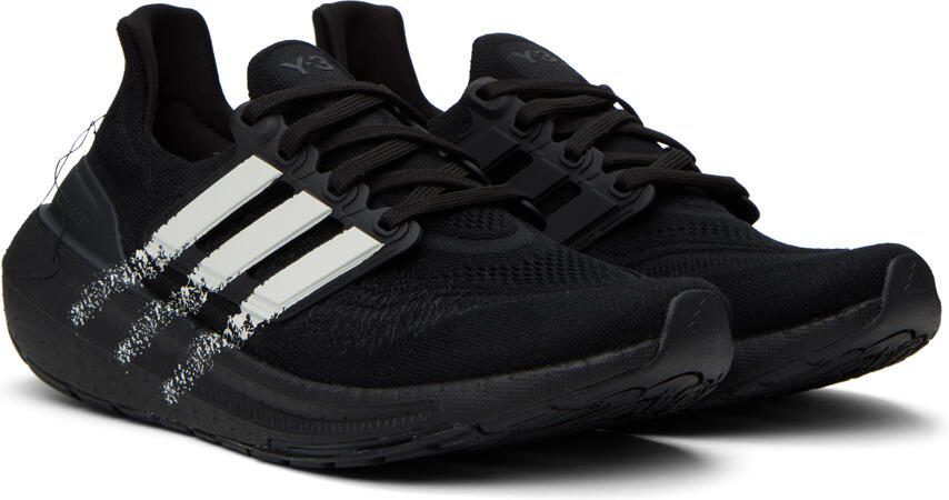 Y-3 Black Ultraboost Light Sneakers - Picture 2