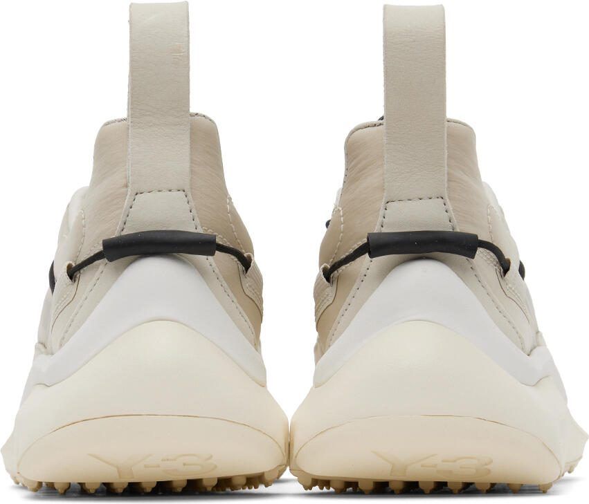 Y-3 Off-White  Black Shiku Run Sneakers