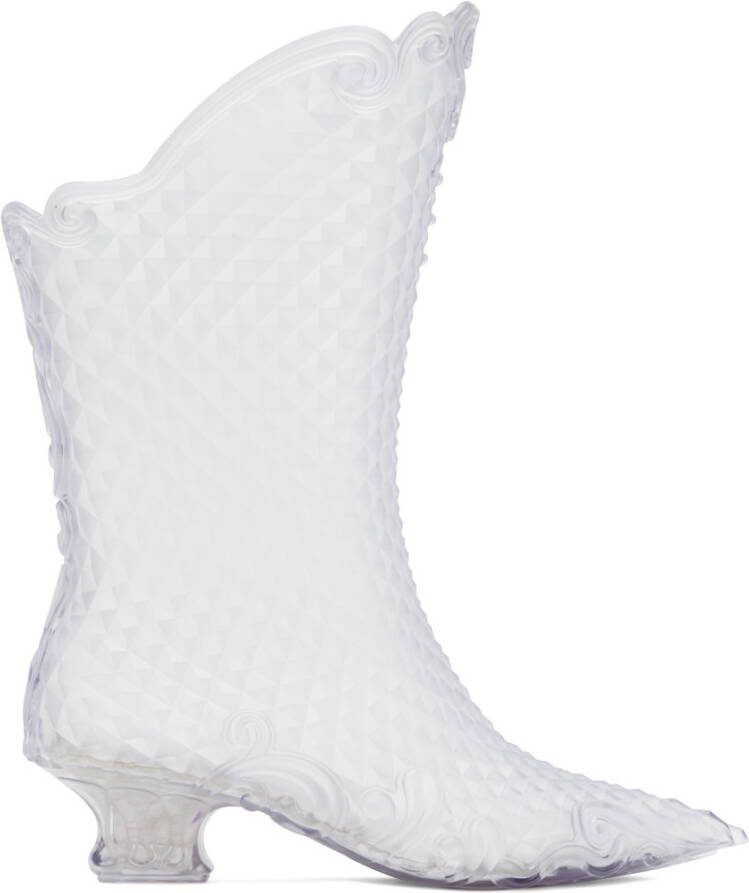Y Project Translucent Melissa Edition Court Boots - Picture 2