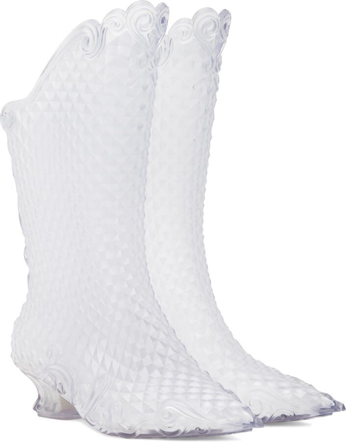 Y Project Translucent Melissa Edition Court Boots - Picture 3