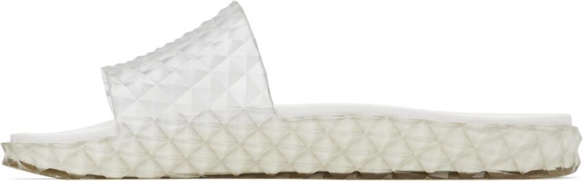 Y Project White Melissa Edition Court Slides - Picture 5