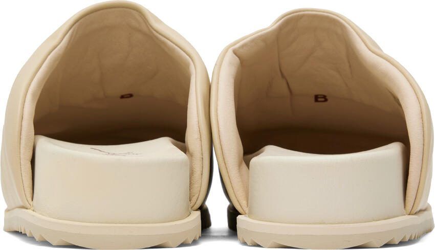 YUME Beige Truck Mules