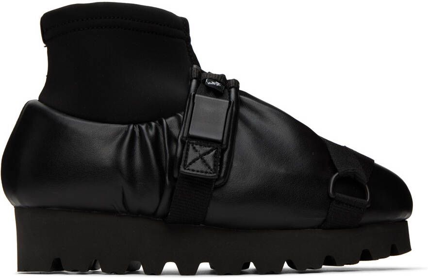YUME Black Camp Ankle Boots - Picture 5