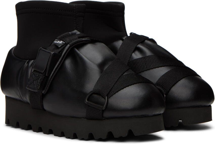 YUME Black Camp Ankle Boots - Picture 2