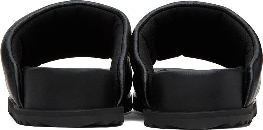 YUME Black Finn Slides