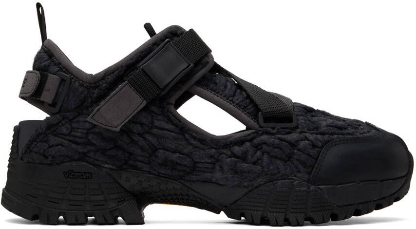 YUME Black Hiking Sneakers - Picture 5