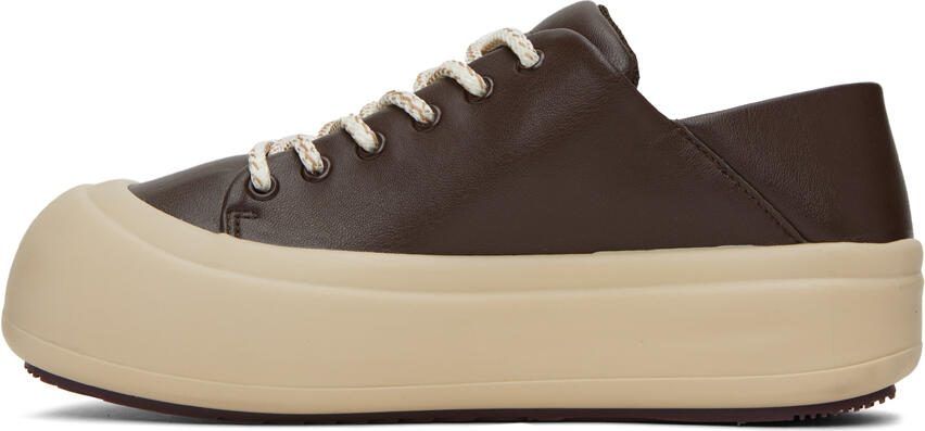 YUME Brown Goofy Sneakers - Picture 3