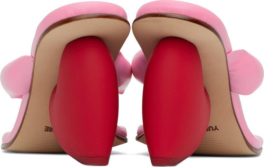 YUME Pink Love Heeled Sandals