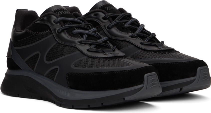 Z Zegna Black #UseTheExisting Sneakers - Picture 2