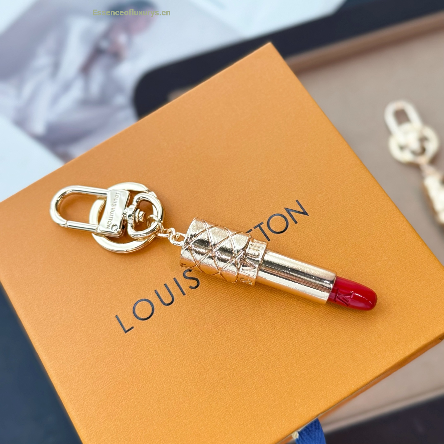 Louis Vuitton LV Lipstick Bag Charm