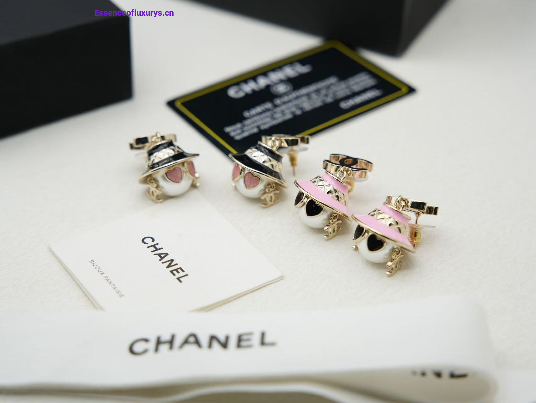 Chanel CC Logo Doll Earrings