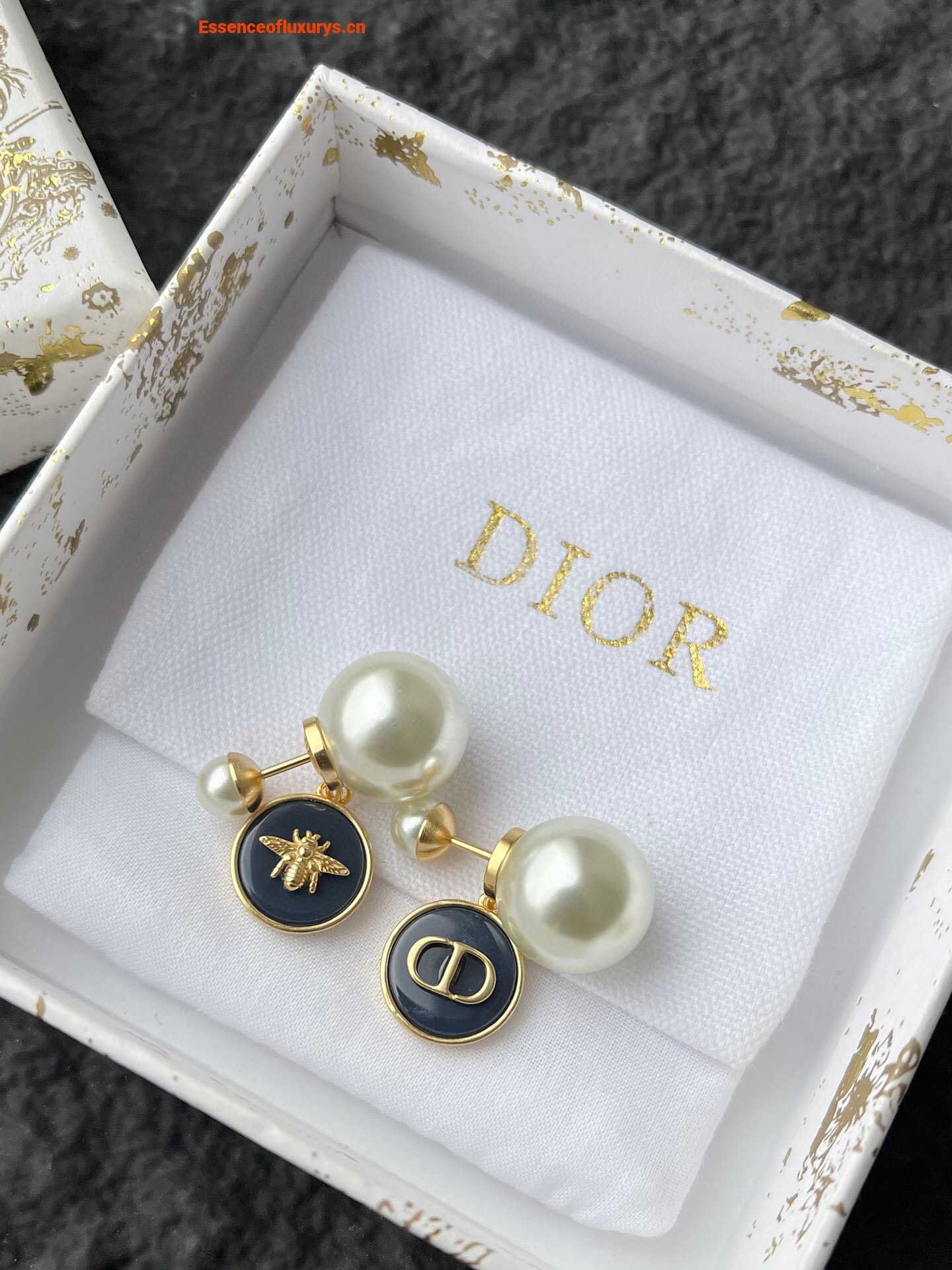 Dior Tribales Pearls Earrings