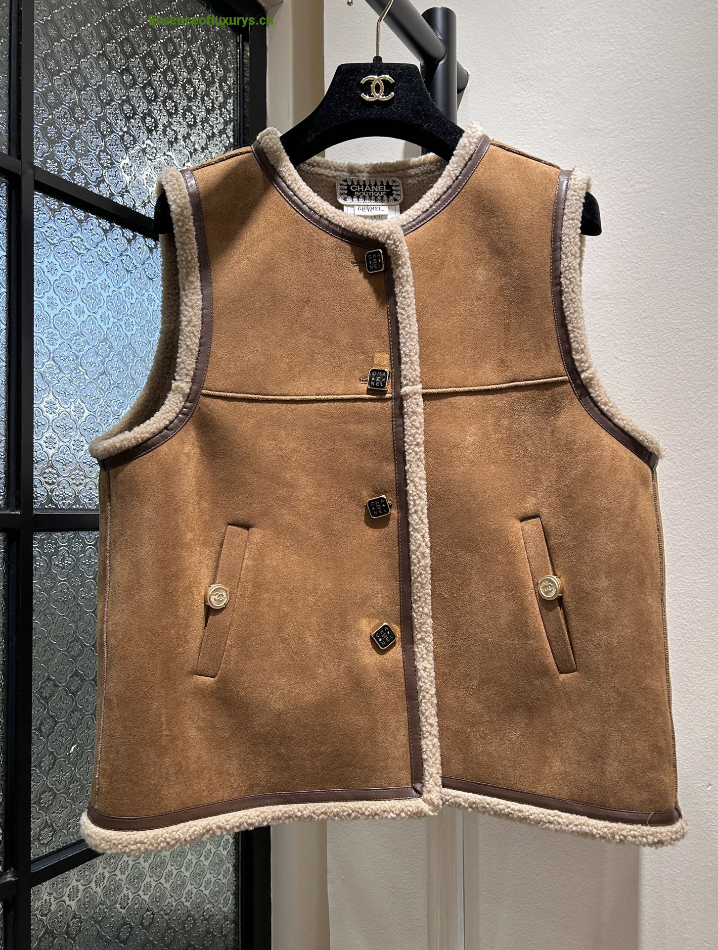 Chanel Brown Vest