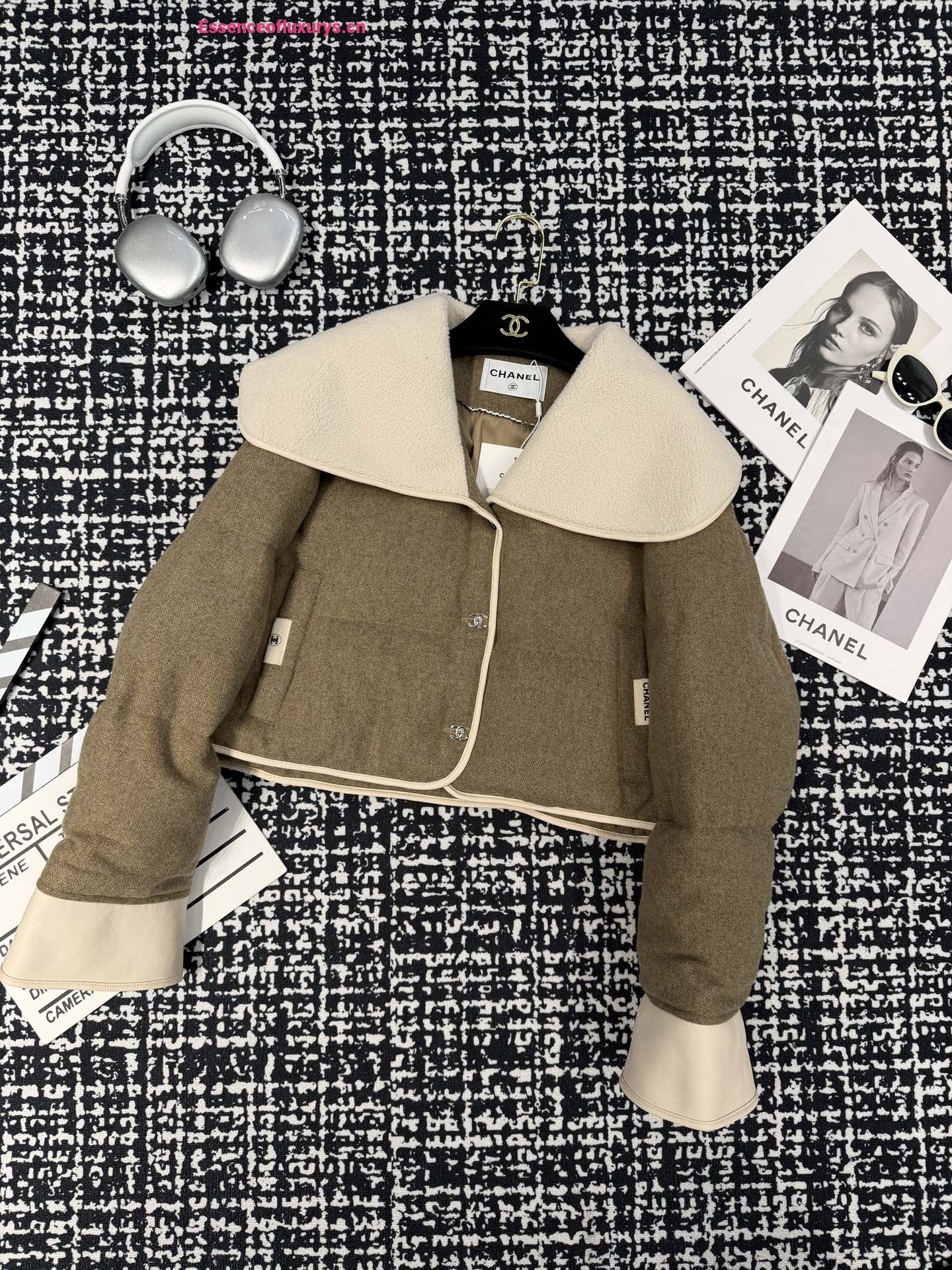 Chanel Canvas Jacket Gray