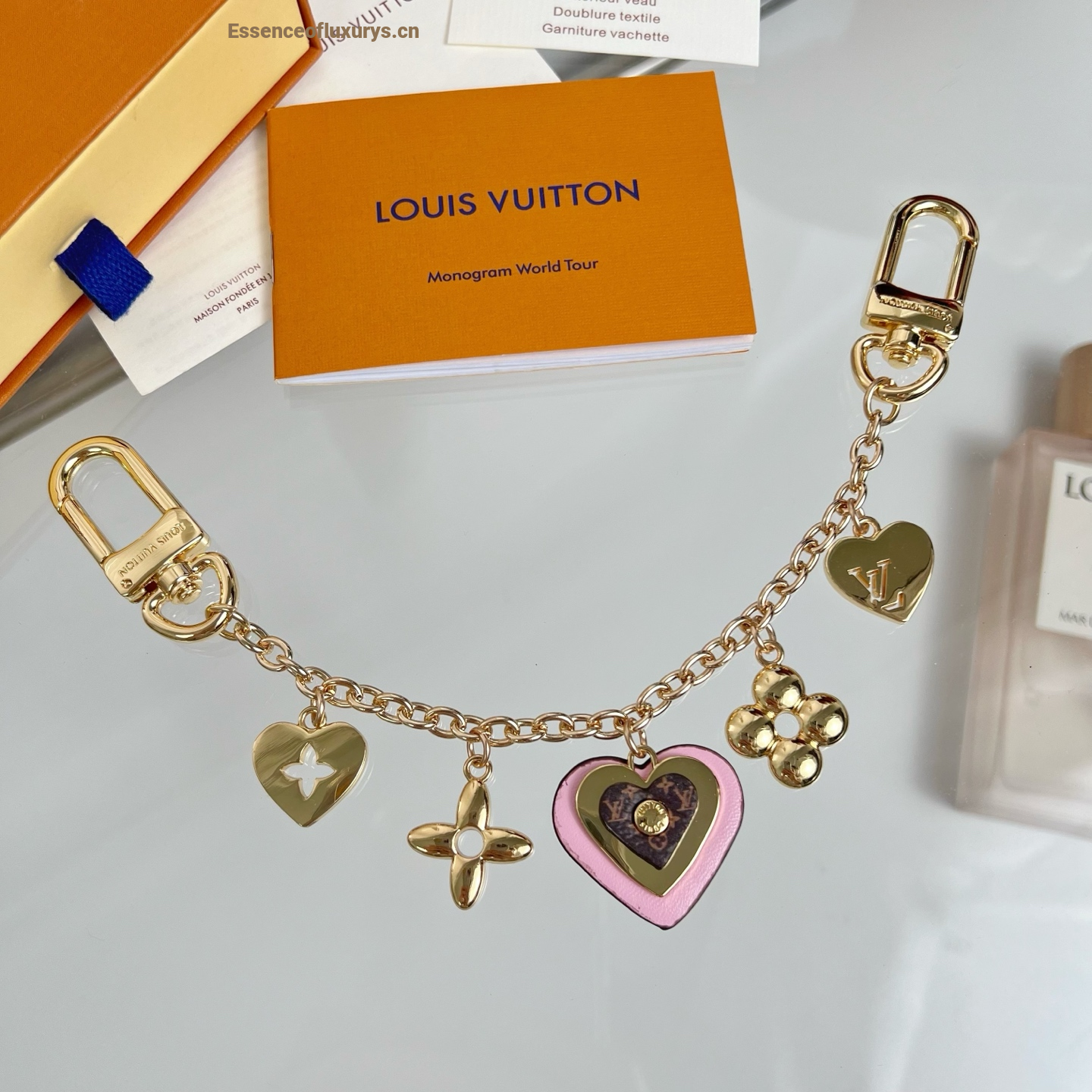 Louis Vuitton MY Heart Bag Charm Pink