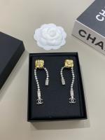 Chanel Crystals Tassel Earrings