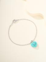 Tiffany Blue Full Heart Bracelets