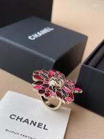 Chanel CC Gold Multicolor Rings