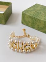 Gucci Pearl Embellished Bracelets