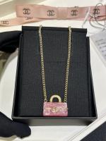 Chanel Iconic Bag Pendant Necklaces
