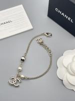 Chanel CC Logo Pearl Bracelets