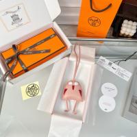 Hermes Hibouton Bag Charm Pink